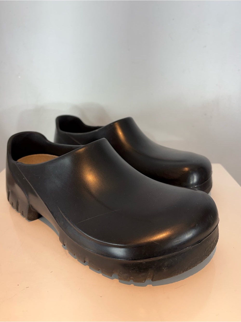 Birkenstock A630 Professional PU Work Clogs Black Slip Resistant EU 37